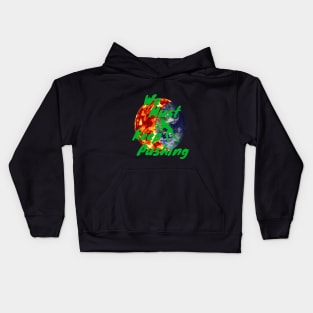 The Fight Against Global Warming is Never Over Kids Hoodie